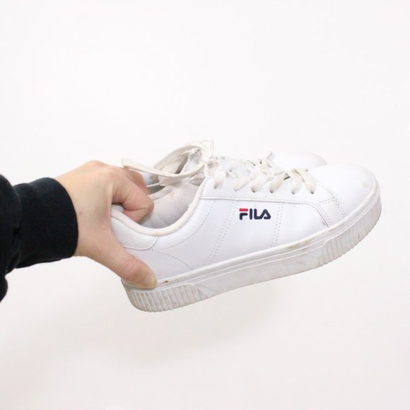 *Womens Fila Panache Platform Athletic Shoe - White 6 - Picture 3 of 7